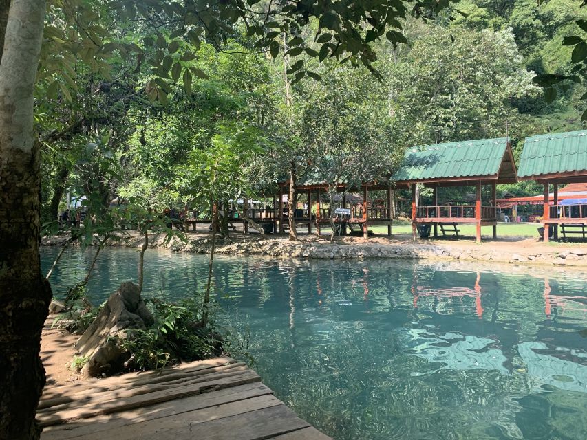 Vang Vieng: Kayaking & Cave Tubing with Zip Line/Blue Lagoon - What $30 gets you
