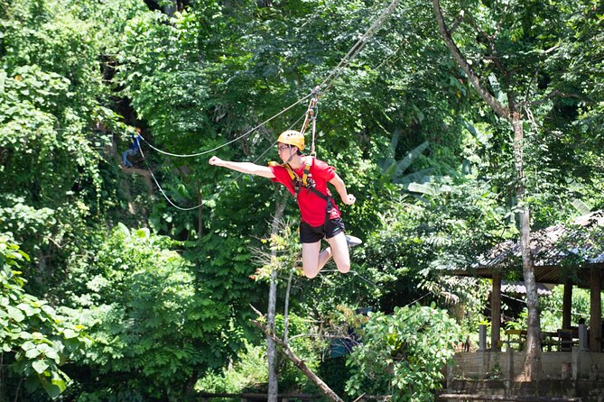 Vang Vieng Tour A - Blue lagoon 3 with Caves and Zipline - Blue Lagoon 3 by buggy car