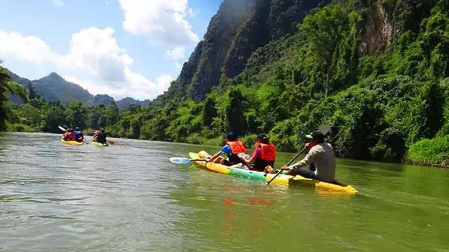 Vang Vieng: Zipline, Elephant Cave, Cave Rafting,Lagoon 1 - What this Vang Vieng day trip is really like