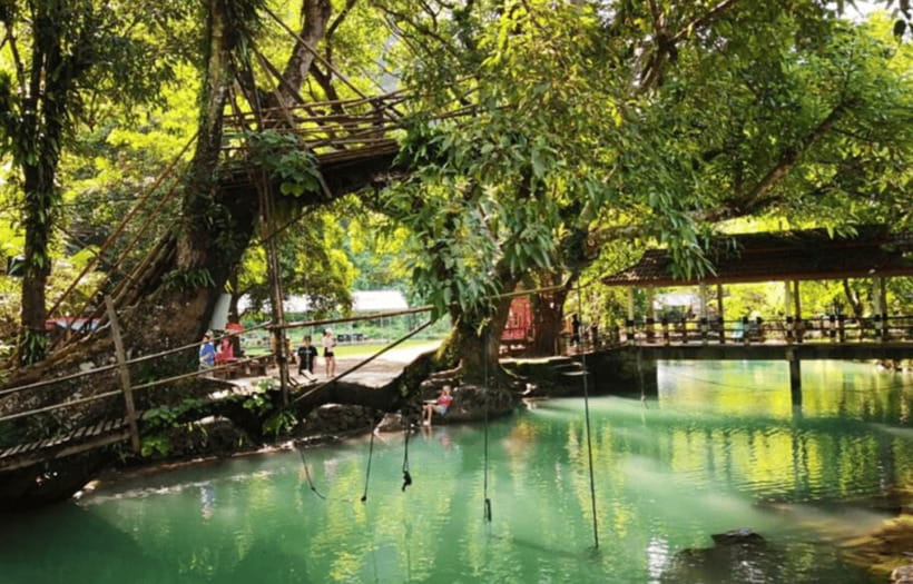 Vang Vieng: Zipline&Kayaking&BlueLagoon 1 - What the $50 Price Includes