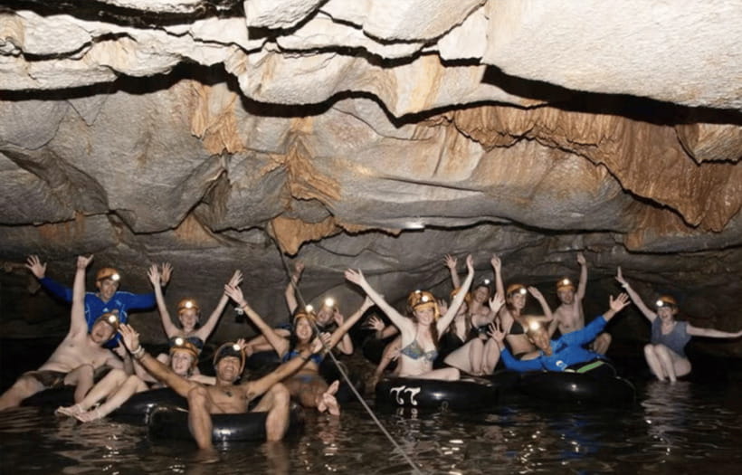 Vang Vieng:Zipline,Water Cave,Tham Chang,Kayak,Blue Lagoon 3 - Timing, weather, and the group experience