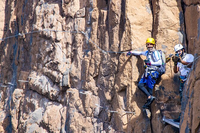Via Ferrata And Zip Line - Finishing with the stairway and mountain views
