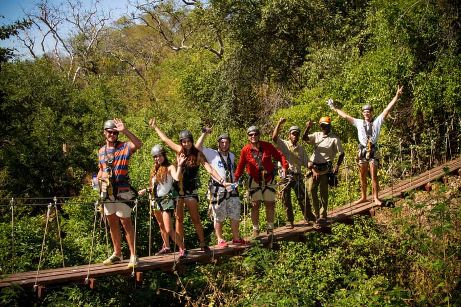 Victoria Falls: Canopy Tour with Transfers - Look for Turacos and Peregrine Falcons