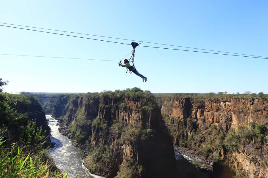 Victoria Falls: Half Day Flying Fox, Zip Line, & Gorge Swing - Who will enjoy this most