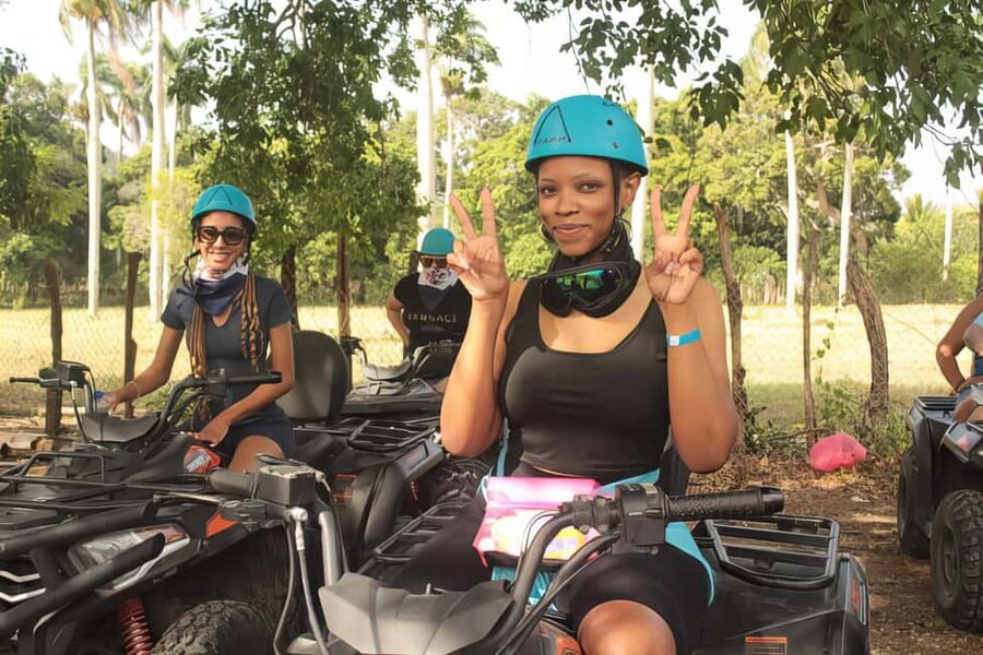 VIP DayPass | ATV's, Zip Lines, Horse Riding| Hotel & Cruise - Dominican lunch brings the day back to the table