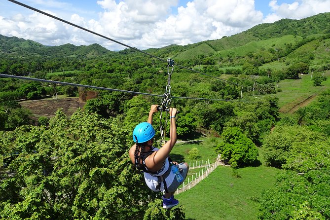 VIP DayPass: ATV, ZipLine, Horse Riding / Shore Excursion & Hotel - Eight zip lines above the Puerto Plata countryside