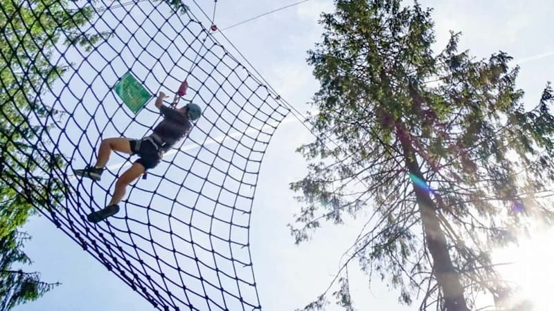 Voss High Rope & Zipline Park - Starting With the Height Rules