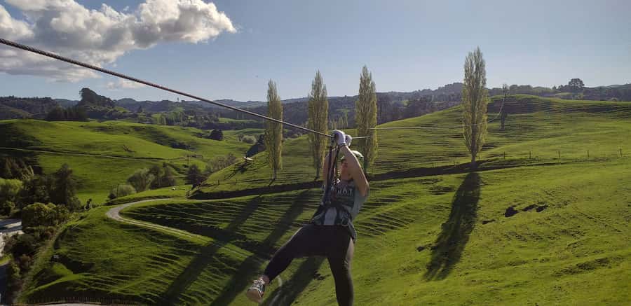 Waitomo Caves 1-Kilometer-Long Zipline Tour - Weather, clothing, and physical effort