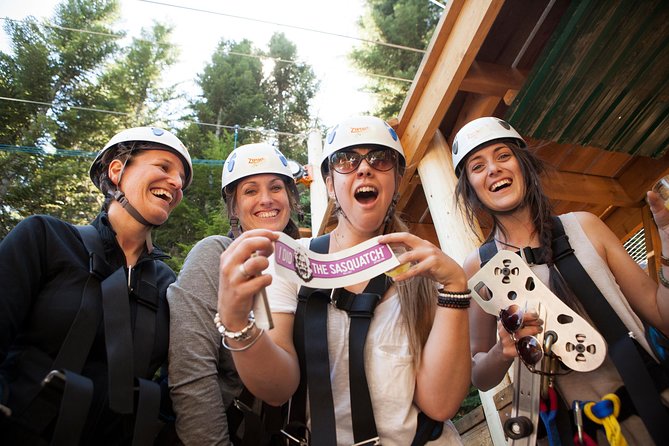Whistler Sasquatch® Zipline - One spectacular zip across the Whistler valley