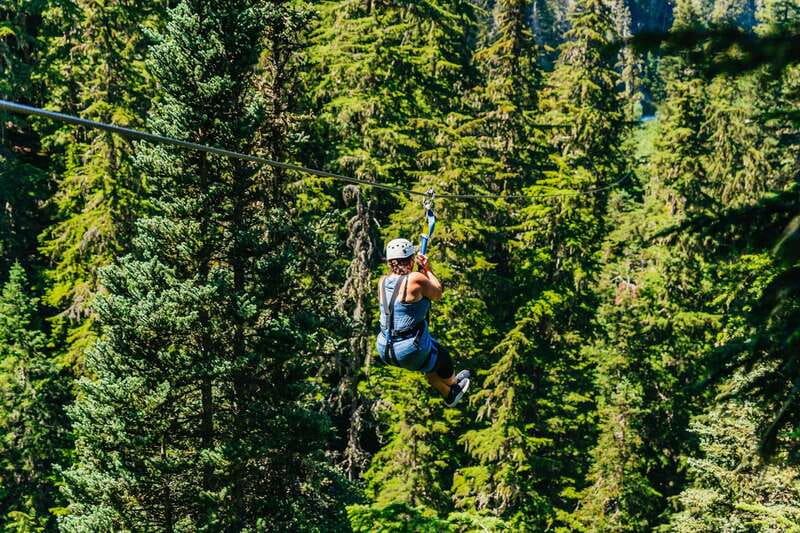 Whistler: Ziplining Experience - Five Flights Through Fitzsimmons Valley