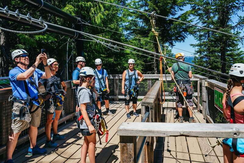 Whistler: Ziplining Experience - Riding the Gondola to 3,280 Feet