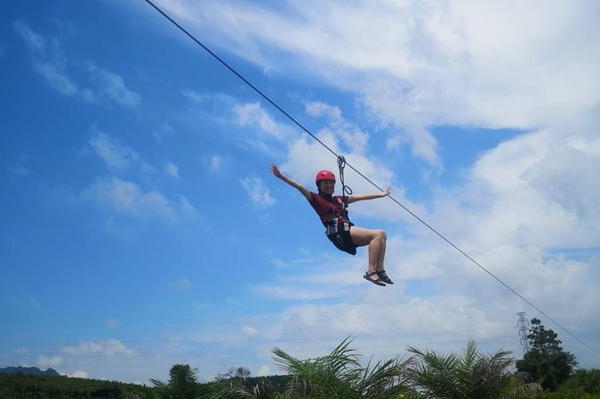 White-water Rafting with Ziplining in Phangnga - From Phuket Hotels to Ton Pariwat