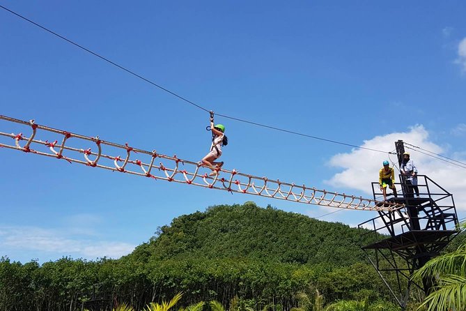 White-water Rafting with Ziplining in Phangnga - White-Water Rafting With a Paddle