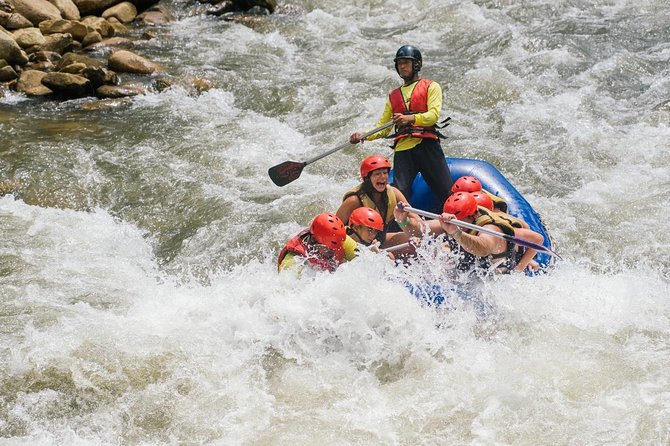White-water Rafting with Ziplining in Phangnga - Ton Pariwat Waterfall and the Swimming Pool