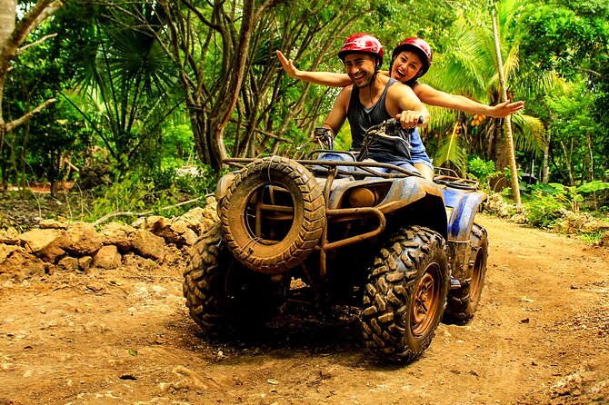 Wild Tulum Day: ATV Tour + Zip Lines + Cenote + Rappel & Lunch! - Pickup from Playa del Carmen, Riviera Maya, and Tulum