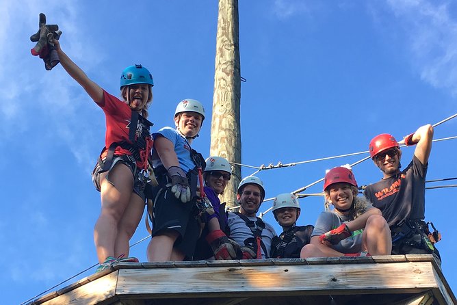 Wildman Zip Line Tour - A Small Group Changes the Feel