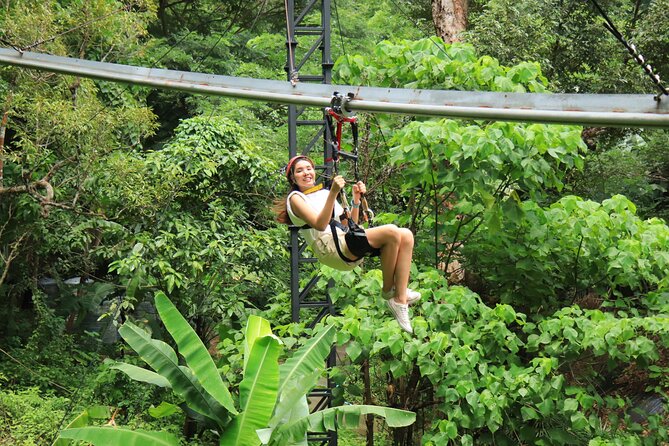World A+ (Zipline 32 Platforms + Roller + Sky Walk with World Set Menu ) - The jungle roller coaster brings a different kind of fun