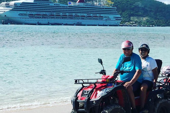 XDream Adventure: Damajagua Waterfalls, ATV, Zip Lines, Horseback Riding & Pool - ATV riding across the countryside
