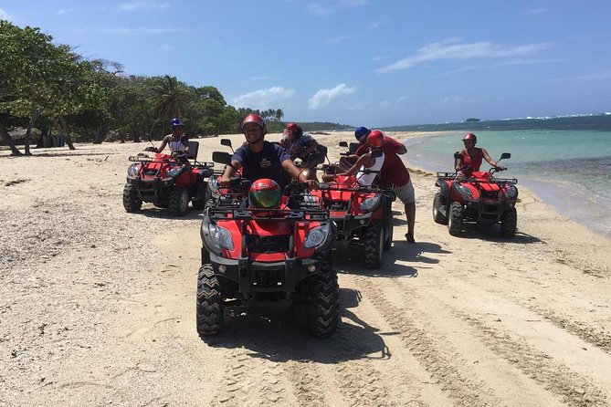 XDream Adventure: Damajagua Waterfalls, ATV, Zip Lines, Horseback Riding & Pool - The pool zip line adds a final splash