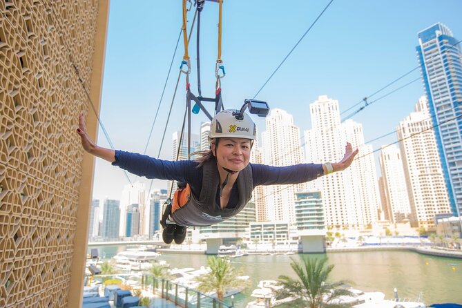 Xline Dubai Marina Zip line Experience With Photos & Video Option - Why Dubai Marina makes this zipline different