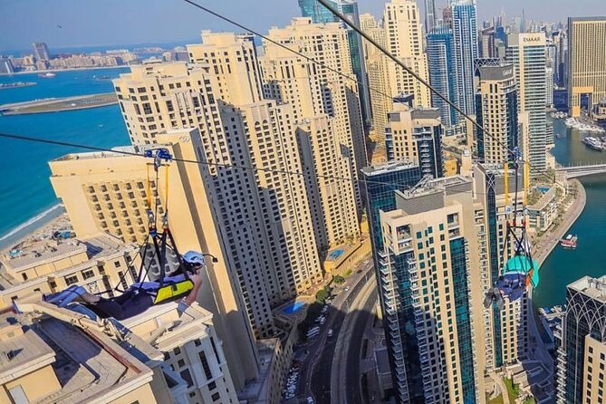 Xline Dubai Marina Zip line Experience With Photos & Video Option - A serious thrill ride, not a gentle scenic trip