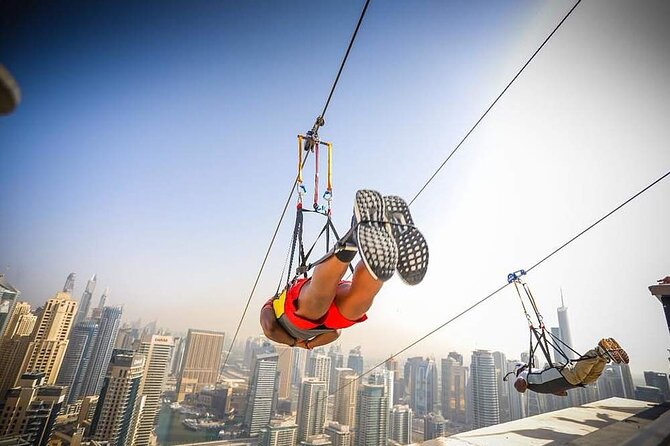 Xline Dubai Marina Zip line Experience With Photos & Video Option - The age and weight rules matter