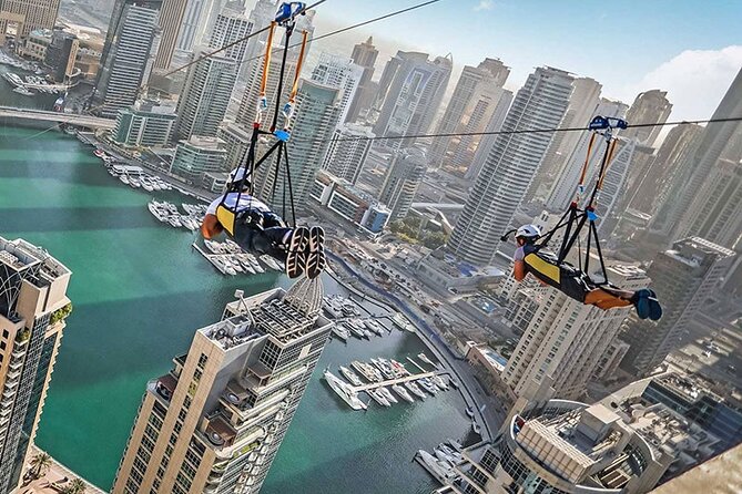 Xline Dubai Marina Zipline Experience With Transfers Option - Key points at a glance