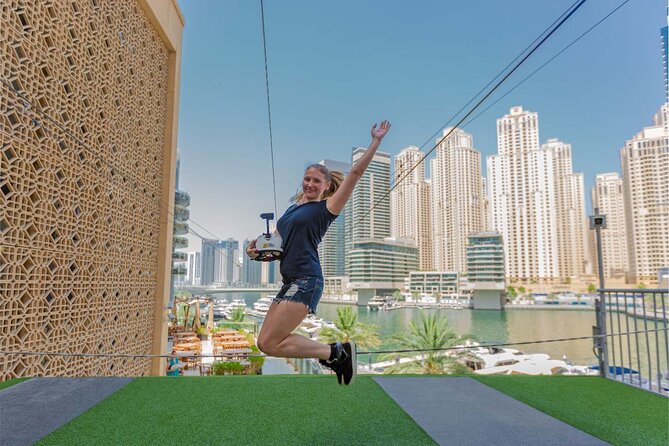 Xline for Urban Zipline Private Experience at Dubai Marina - A safety briefing before the speed begins