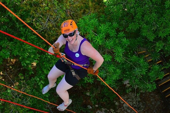 Xtreme Cenote Snorkel, Rappel, Jungle ZipLine, Tulum - Seven zip lines, five flight styles, and a helpful crew