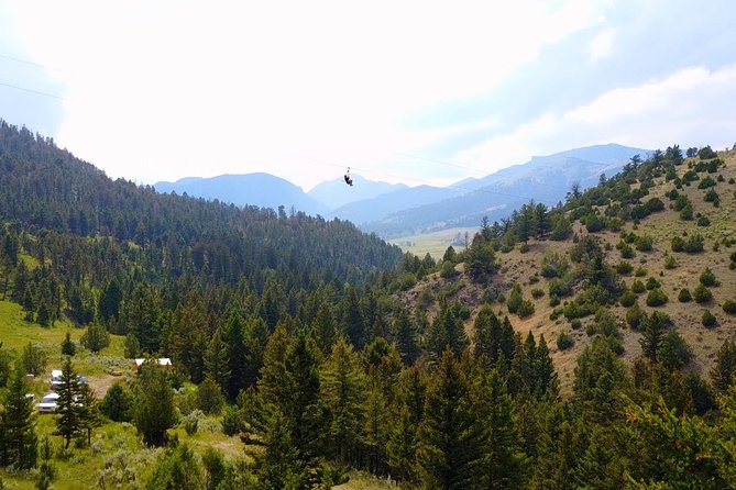 Yellowstone Zipline EcoTour at the Ranch - Four Zip Lines, Plus Two Extra Challenges