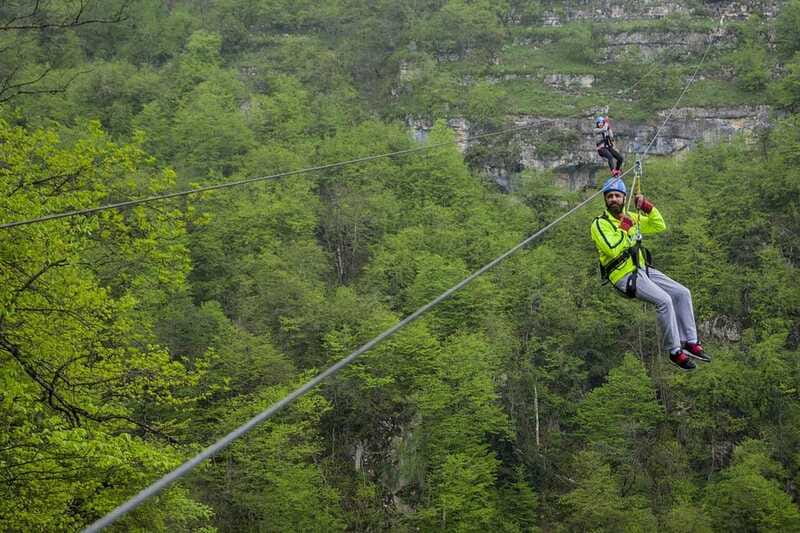 Zip-line outdoor adventure the ultimate experience - The uphill walk is the part to take seriously