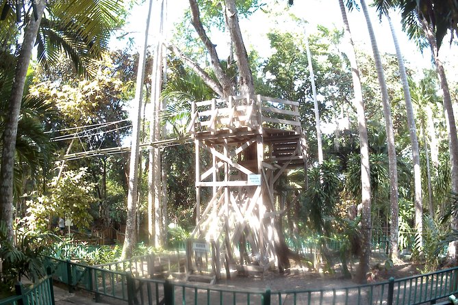 Zip Line over the Dunns River Falls - Arriving at Dunns River Falls