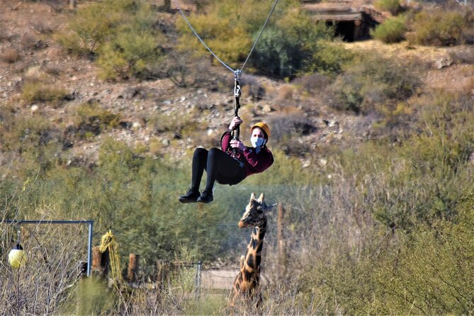 Zip Line Tour at Out of Africa Wildlife Park in Sedona,Camp Verde - Practical details for your day