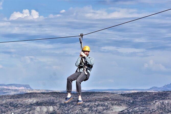 Zip Line Tour at Out of Africa Wildlife Park in Sedona,Camp Verde - The animal views are the real bonus