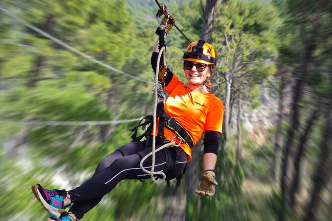 Zip line Tucepi - A Good Choice for Families With Young Children