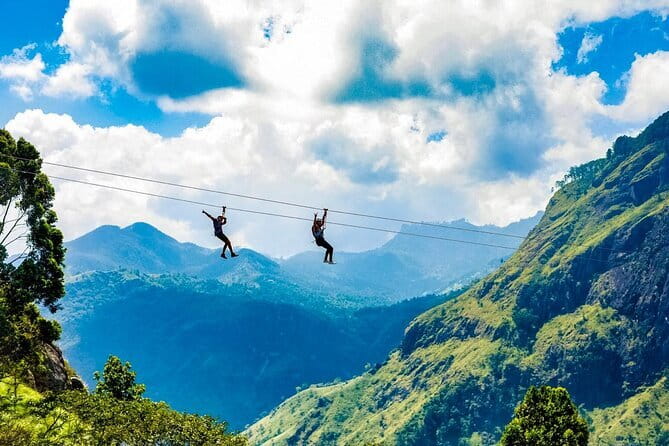 Zip Lining Experience in Ella - Flying above Ella’s tea estates