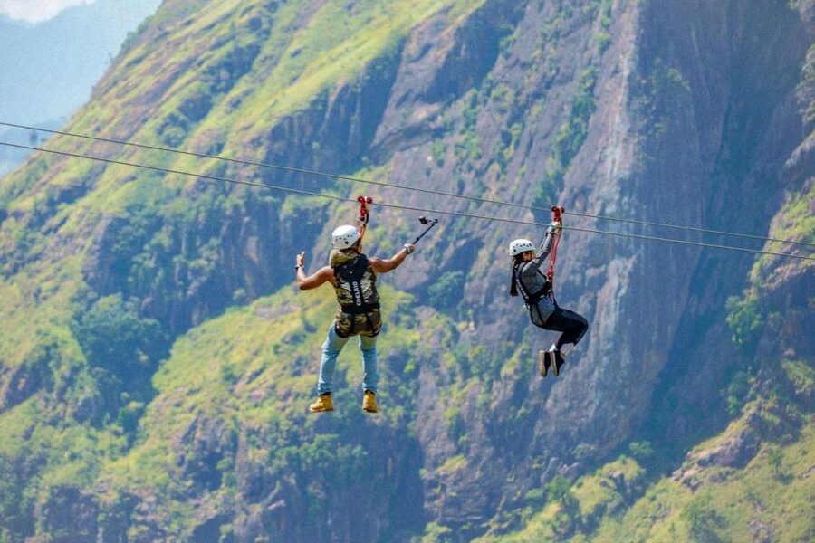 Zip Lining in Ella - Safety, equipment, and the launch