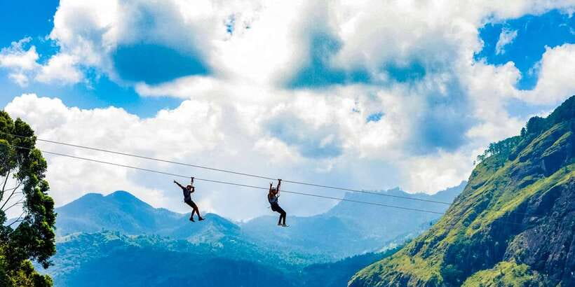 Zip Lining in Ella - What happens during the 20-minute visit