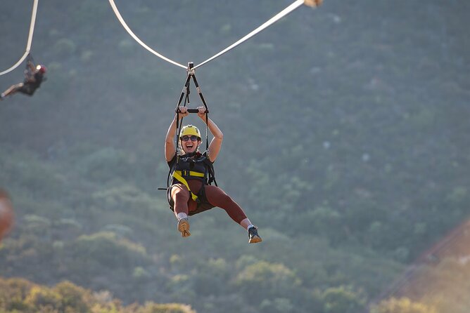 Zip Zoom Ziplines at La Jolla Indian Adventure Park - Three long lines instead of one quick thrill