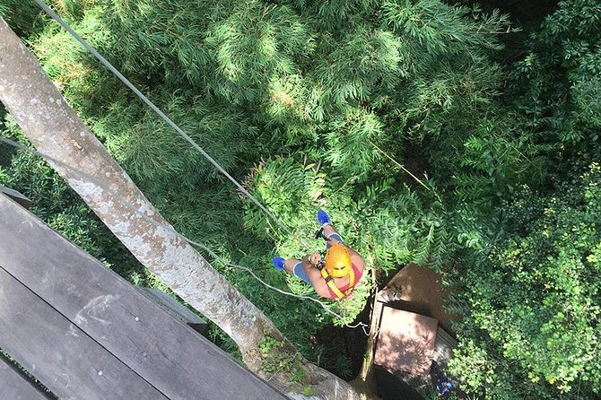 Zipline 18 Platforms and ATV Adventure Tour From Phuket - Adding the ATV ride toward Big Buddha
