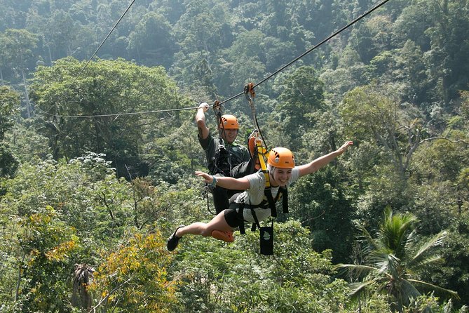 Zipline Adventure in KohSamui 10 Cables with Mountain & Sea Views - What this Koh Samui zipline actually includes