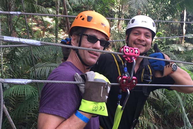 Zipline Adventure In The Rainforest - Five Lines, or Possibly More