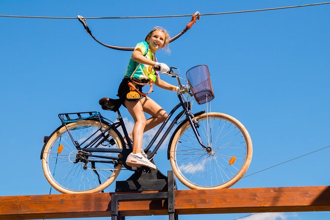 Zipline and Adventure Tower at Ryze Adventure in Missouri - The Observation Deck Offers a Pause