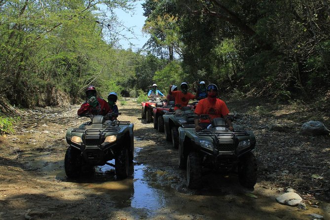 Zipline & ATV Jungle Adventure Combo - ATV trails through mountain terrain