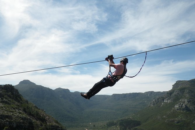 Zipline Cape Town - From Foot of Table Mountain Reserve - The walking sections are part of the appeal