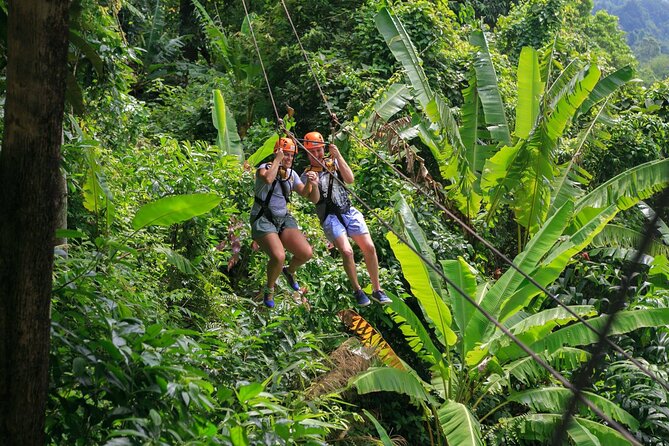Zipline & Coffee with Waterfall Views in Koh Samui - From the hotel to the jungle camp