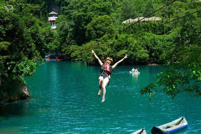 Zipline Dark cave & Paradise cave: Full-day Exploration - The group size and guide can shape the day