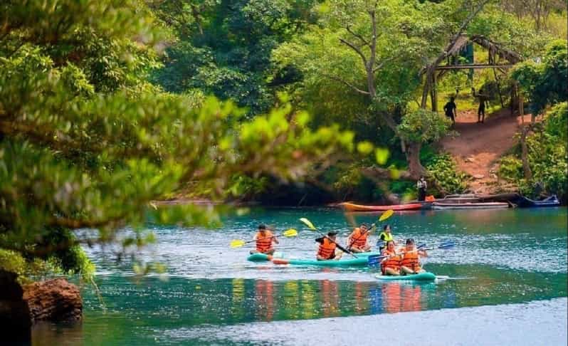 Zipline Dark Cave & Phong Nha Cave Tour : Dong Hoi/Phong Nha - Lunch at 12:45 keeps the schedule moving