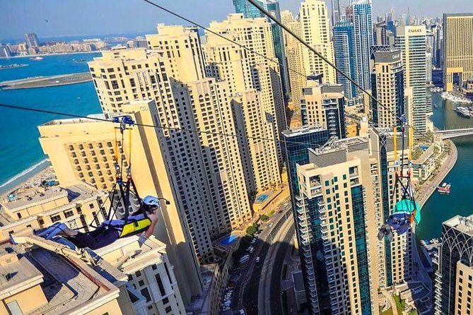 Zipline Experience in Dubai Marina with 1 Way optional Transfers - Clothing rules are simple but strict