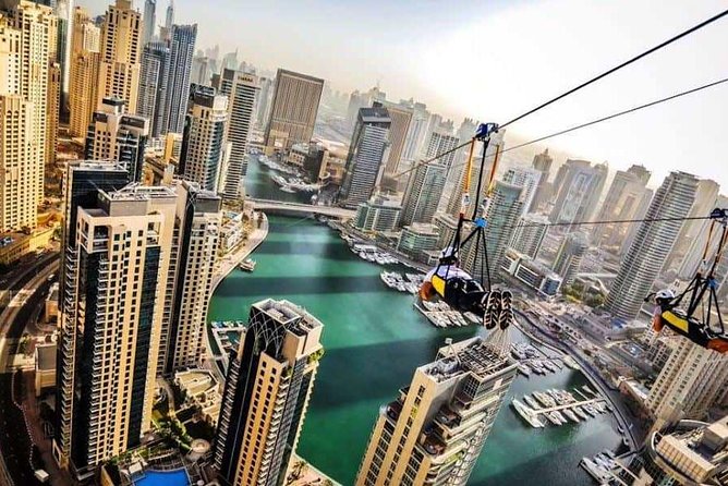 Zipline Experience in Dubai Marina with 1 Way optional Transfers - Weather and cancellation matter here